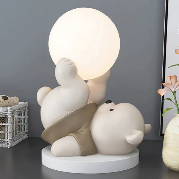 Beerlamp - MoonBear - Schattig Ontwerp - Zacht & Gezellig Nachtlampje