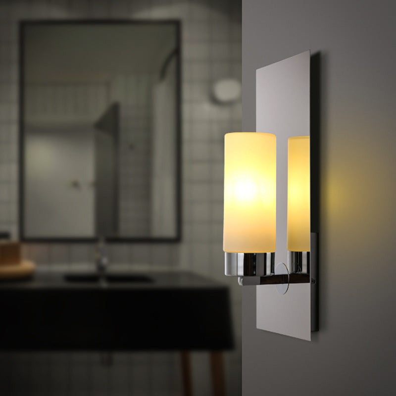 Wandlamp - Slimlux - Mat Glas - Ruimtebesparende Verlichting