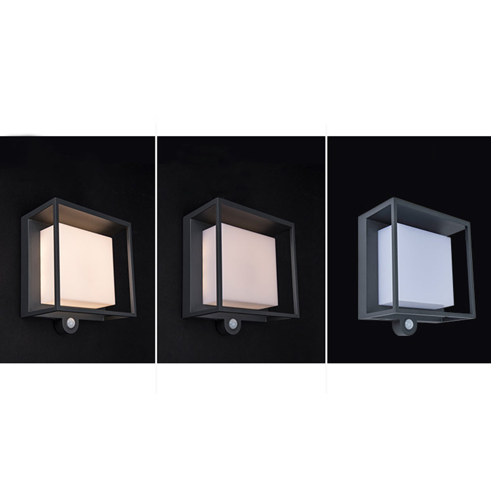 Buiten Wandlamp - SunSquare - Zonne-energie & Modern Ontwerp