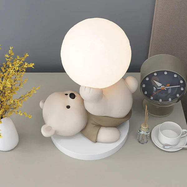 Beerlamp - MoonBear - Schattig Ontwerp - Zacht & Gezellig Nachtlampje