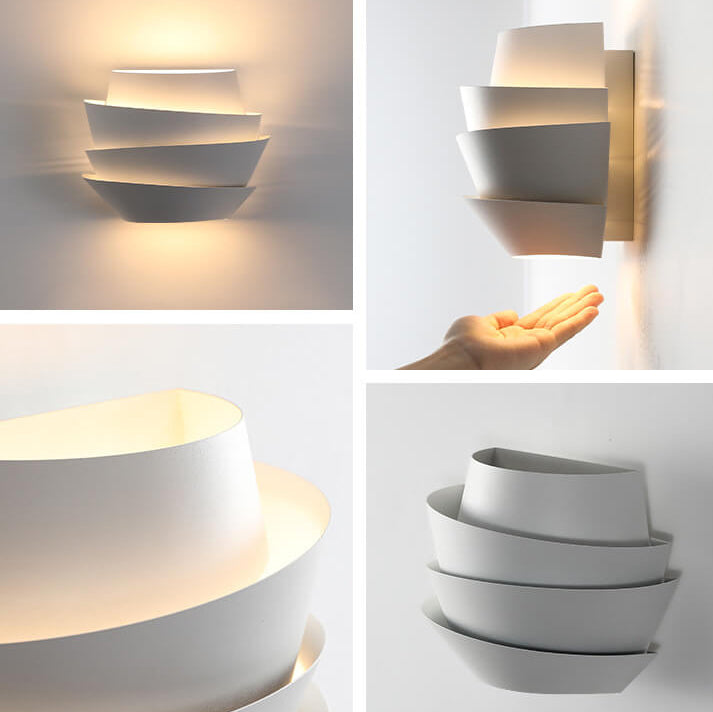 Wandlamp - Nordisch - Minimalistisch Design - Gelaagde Cilinder