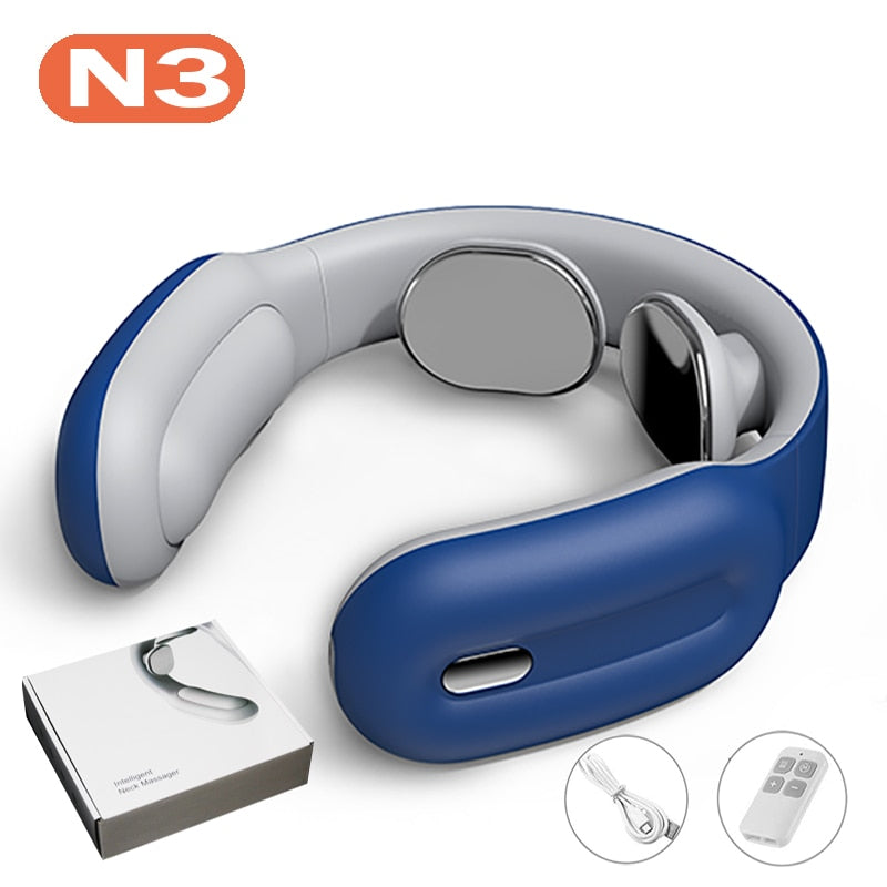 Nekmassager - FlexiPulse - EMS Technologie - Directe Draagbare Ontspanning