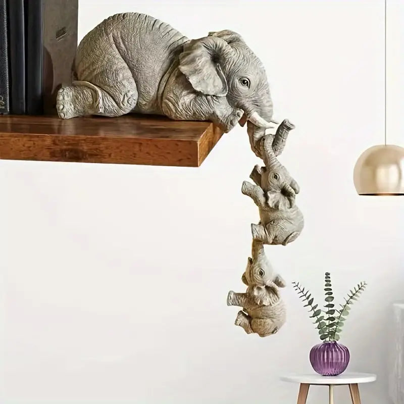 ArtisanCraft™ | Retro & Elegante Decoratie van een Olifant