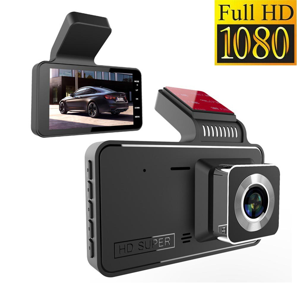 Dashcam - SafeDrive - Dual-Lens HD - 24-Uurs Parkeerbewaking