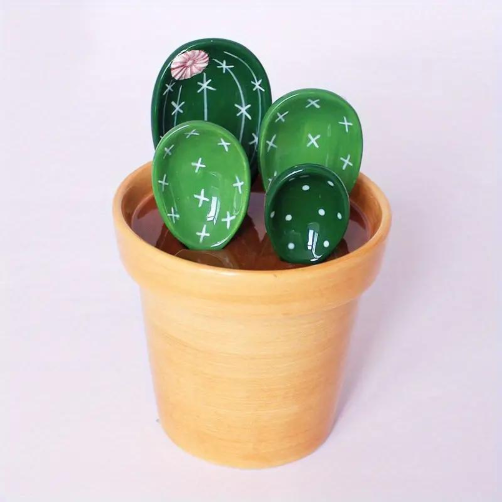 Maatlepelset - CactusCharm - Speels Ontwerp - Functioneel & Leuk Keukenitem