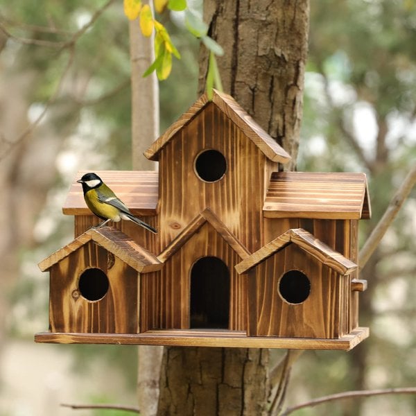 Vogelhuisje - Nesty - Pastorale Stijl - Buiten Decoratie