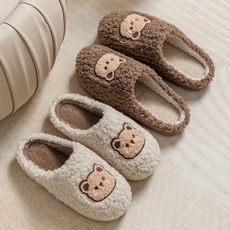 Pluche sloffen - CozyBear - Zacht & Antislip - Winter Comfort