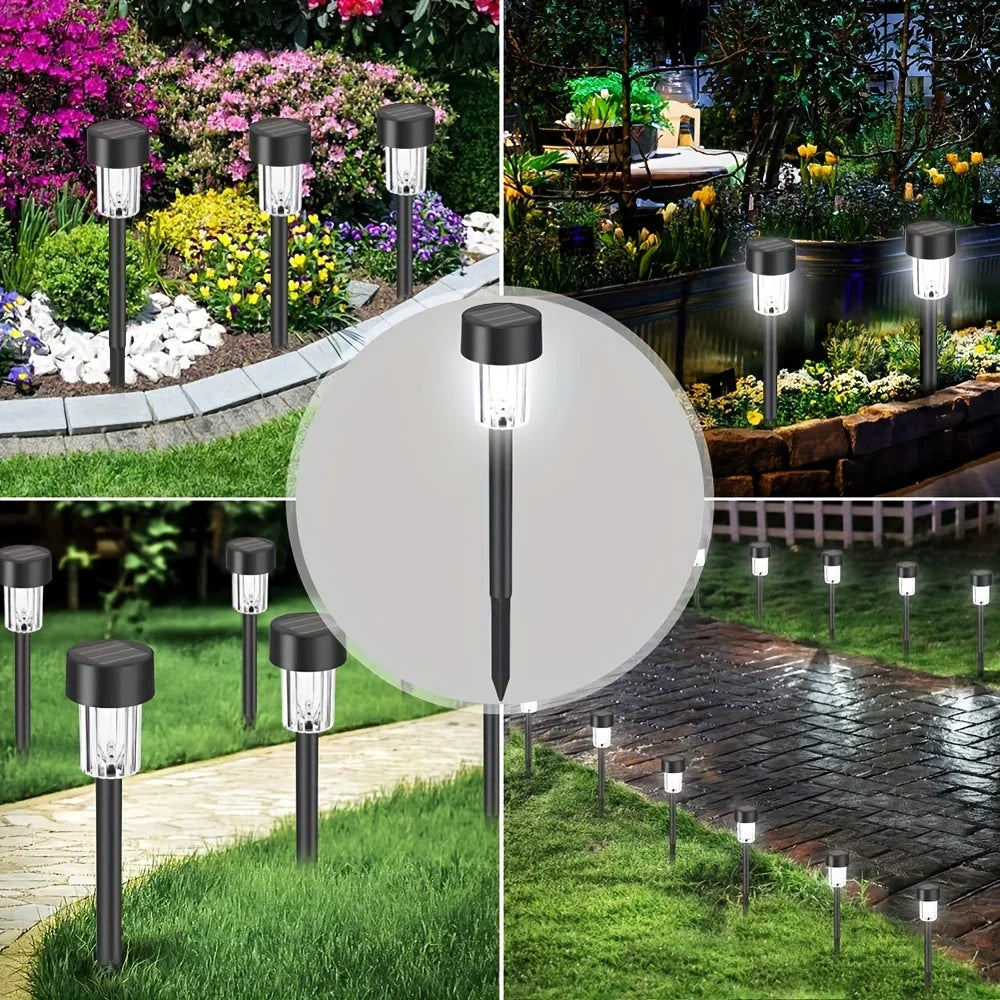 Zonne-energie Tuinlampen - Solarya - Waterdicht - 12 stuks