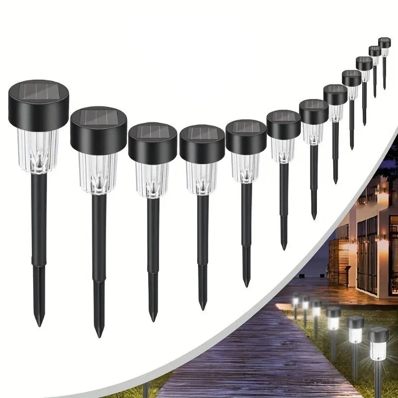 Zonne-energie Tuinlampen - Solarya - Waterdicht - 12 stuks