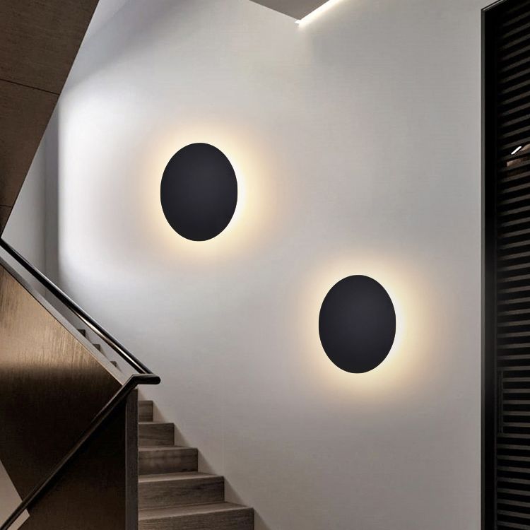 Wandlamp - MetalGlow - Rond Ontwerp - Moderne Elegant