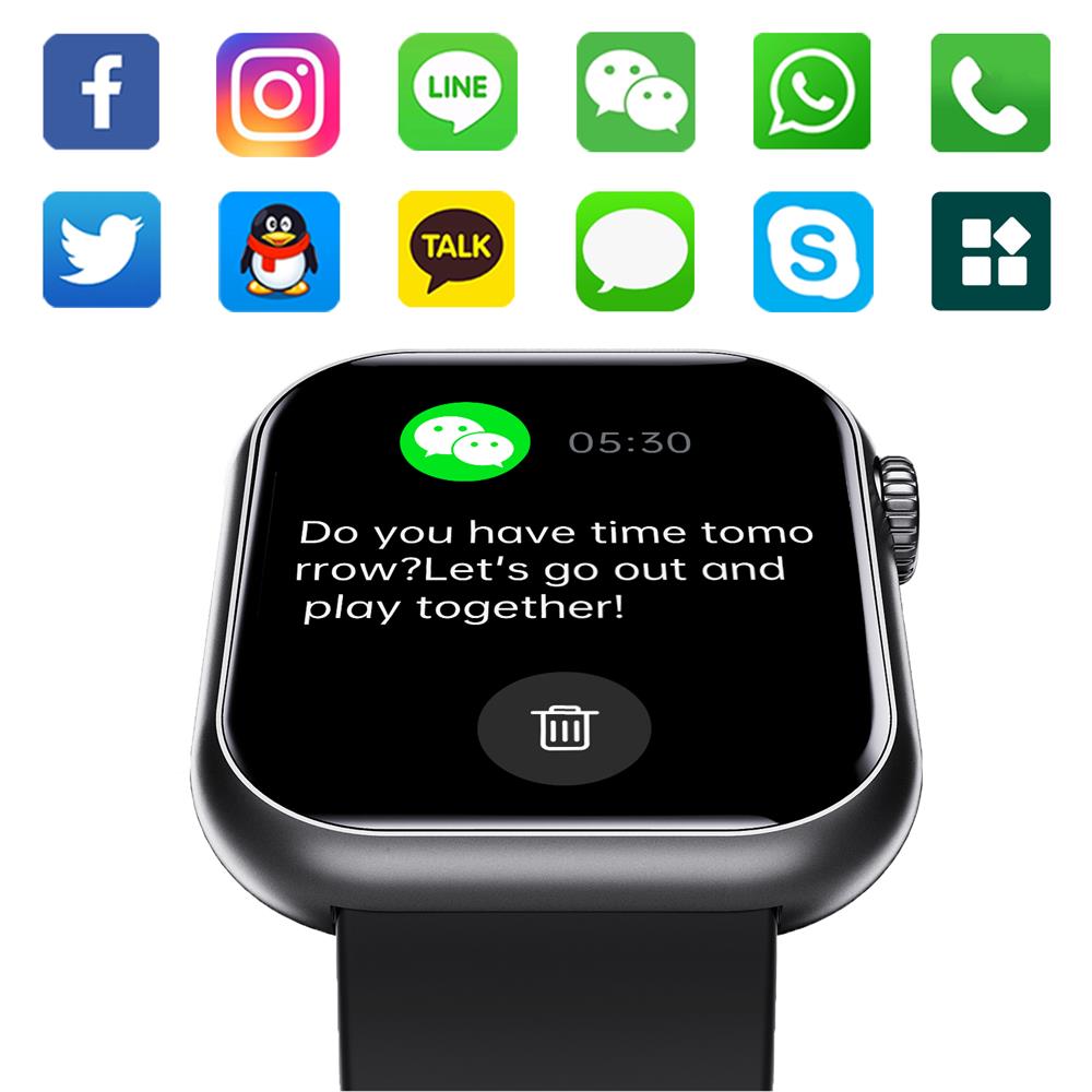 Smartwatch - HealthTrack - Bloedsuiker & Bloeddruk - Niet-Invasieve Monitoring