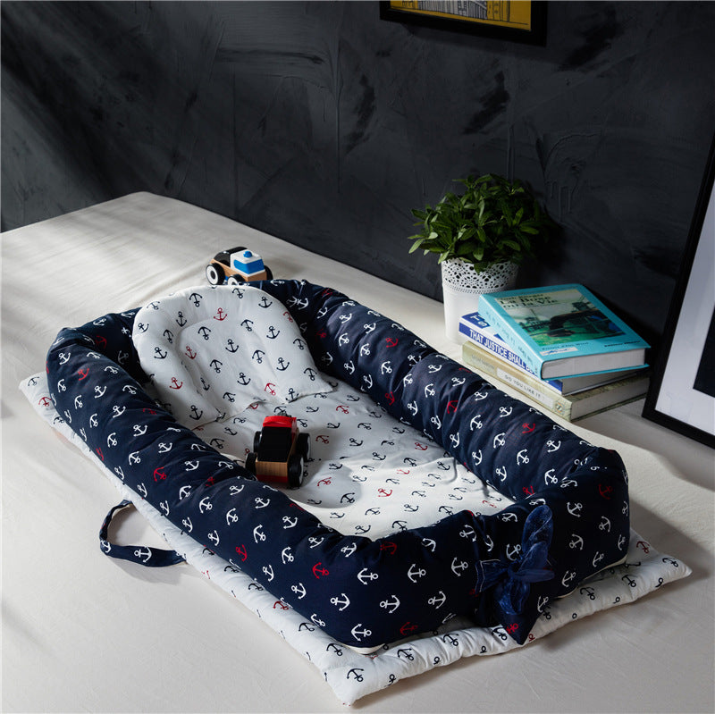 Draagbaar Babybed - CozyCotton - Veilig & Comfortabel - Gemakkelijk mee te nemen