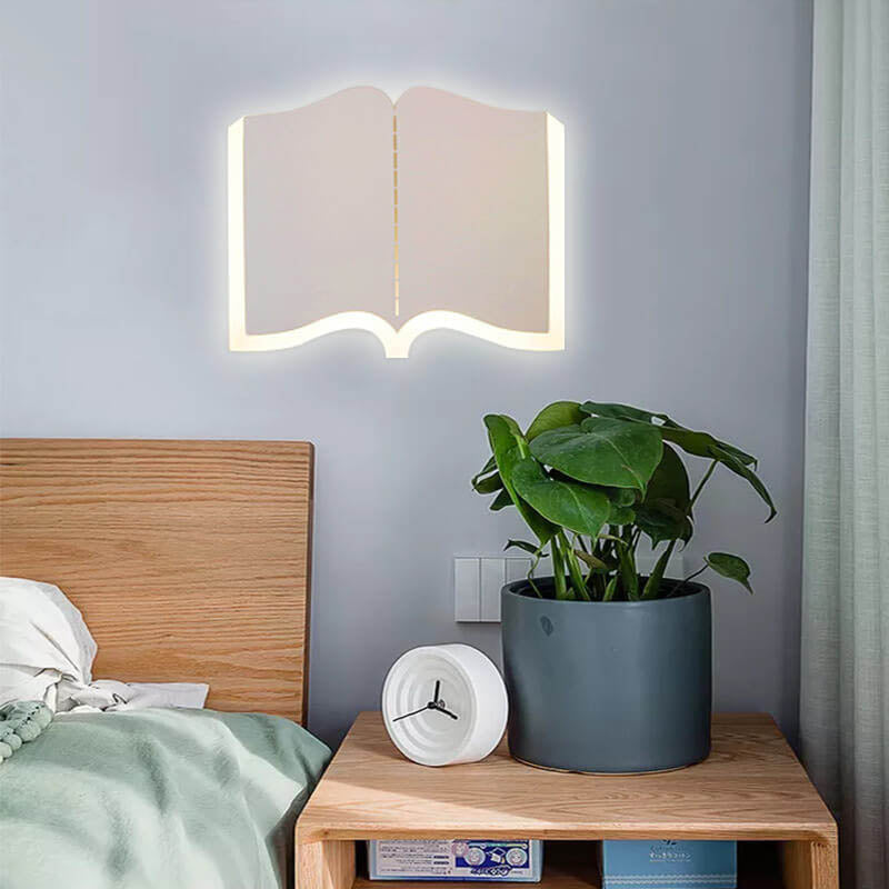 Wandlamp - BookBright - Open Boek Ontwerp - Ideaal voor Leeshoekjes