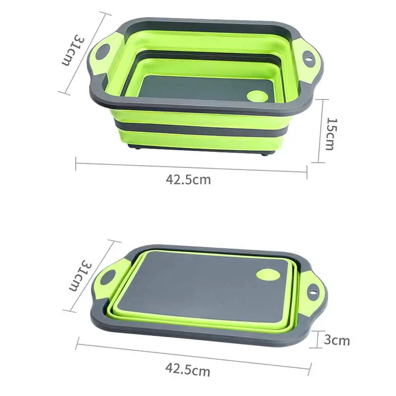 Afwasmand - FoldMaster - Inklapbaar Ontwerp - Multifunctioneel Keukengereedschap