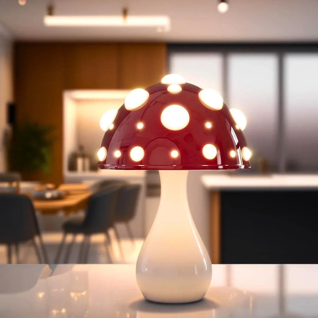 Slaapkamerlamp - GlowMush - Paddenstoel ontwerp - Rustige sfeer