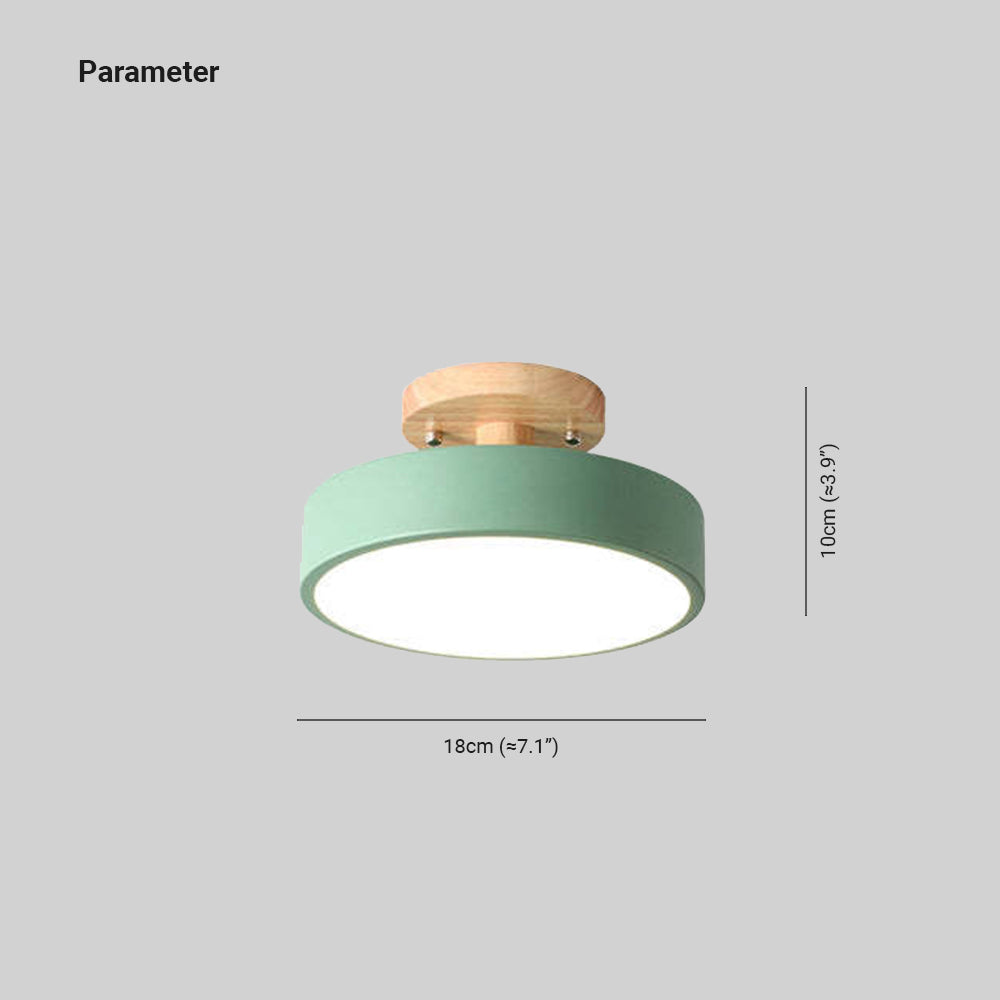 Plafondlamp - Nordica - Minimalistisch Ontwerp - LED Verlichting