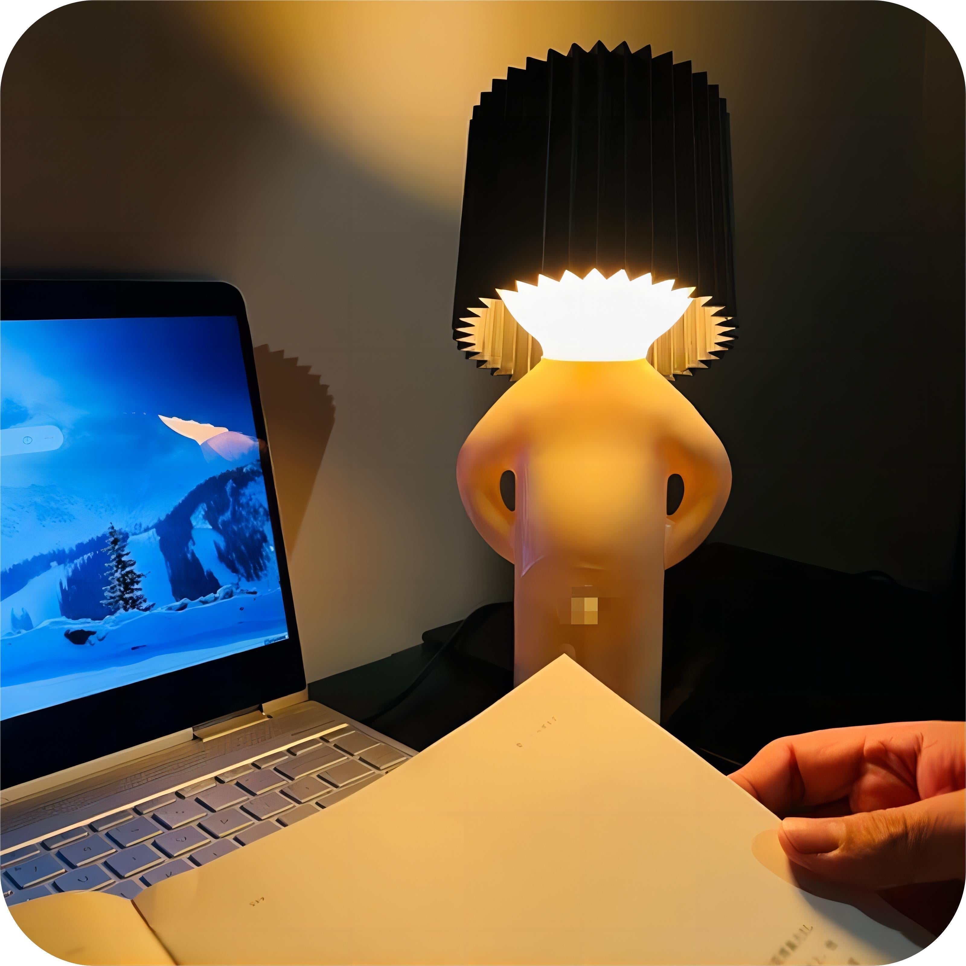 Draadloze Lamp - HappyGlow - Speels Ontwerp - Verlicht Elke Kamer