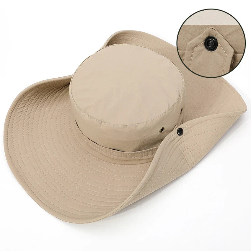 Zomerhoed - Hatter - Outdoor Cowboystijl - Ideaal voor Vissen & Wandelen