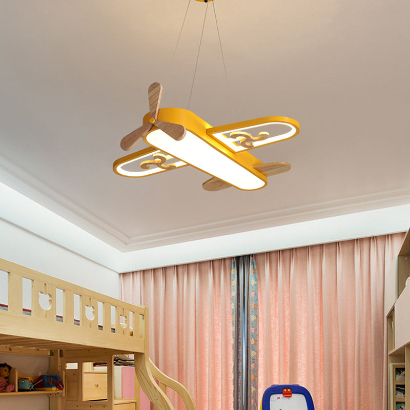 Hanglamp - Vliegtuig - LED Kroonluchter - Kinderkamer