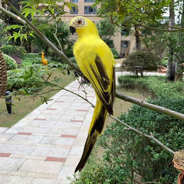 Tuindecoratie - ParrotGlow - Exotische Papegaai - Levendige Accenten