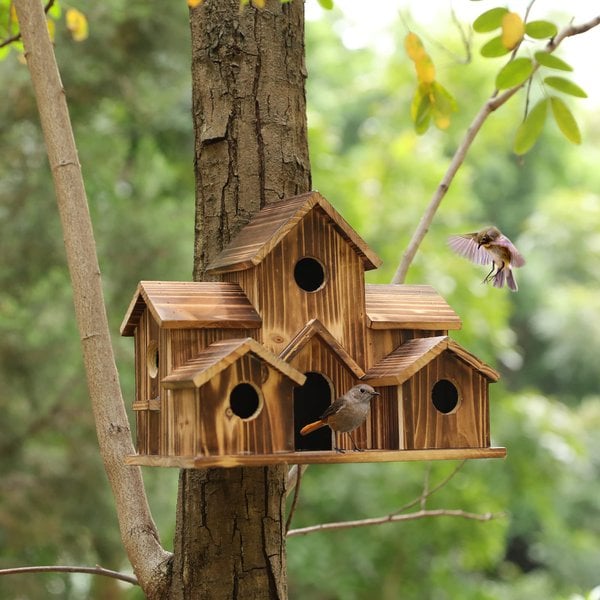 Vogelhuisje - Nesty - Pastorale Stijl - Buiten Decoratie