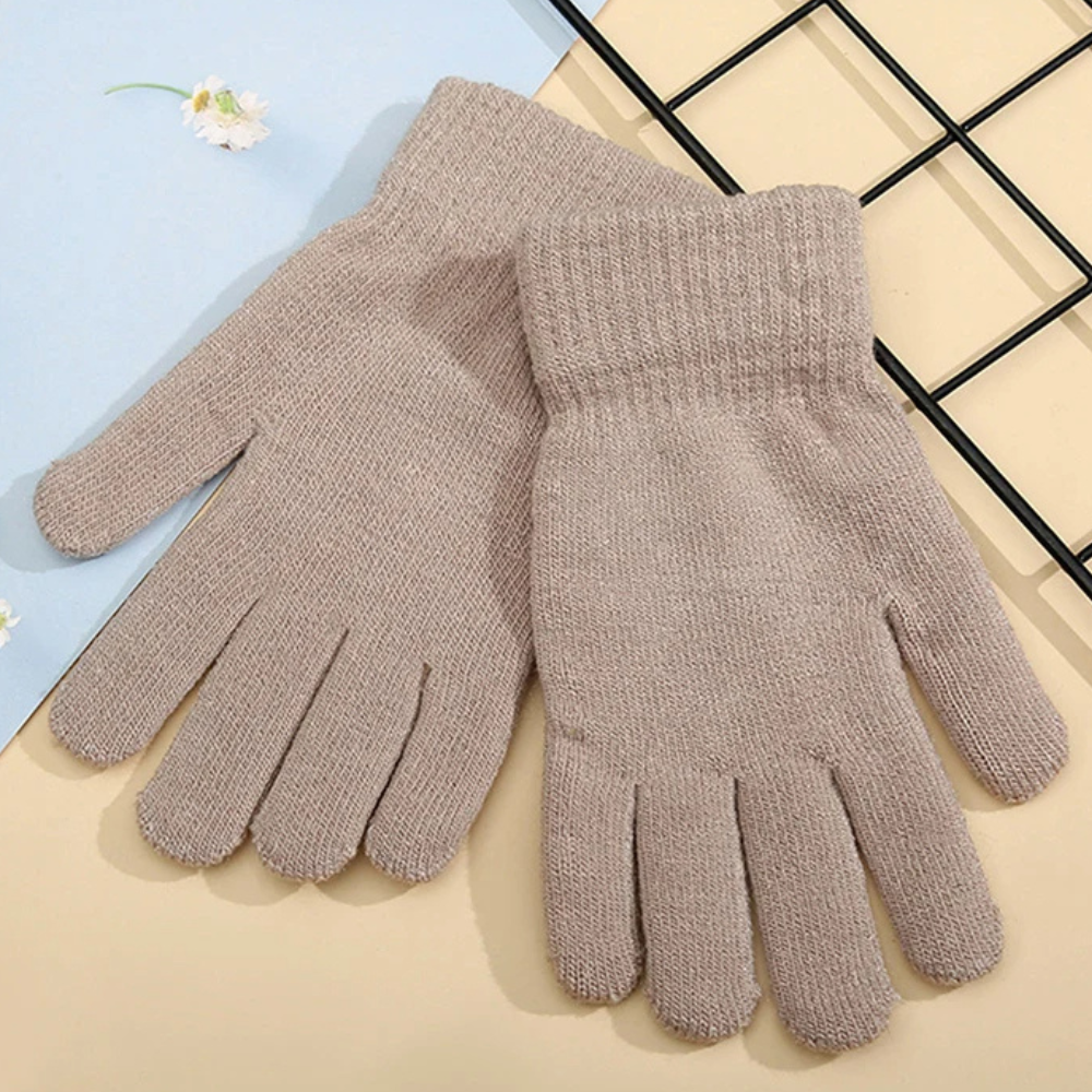 Heren Wol Handschoenen - WarmGrip - Thermisch & Touchscreen Compatibel - Winterklaar