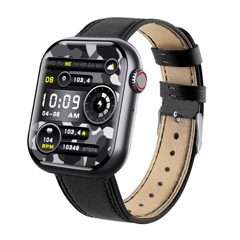 Smartwatch - Gezondheidsmeten - Bloedglucose Monitor - Waterdichte Fitness Tracker