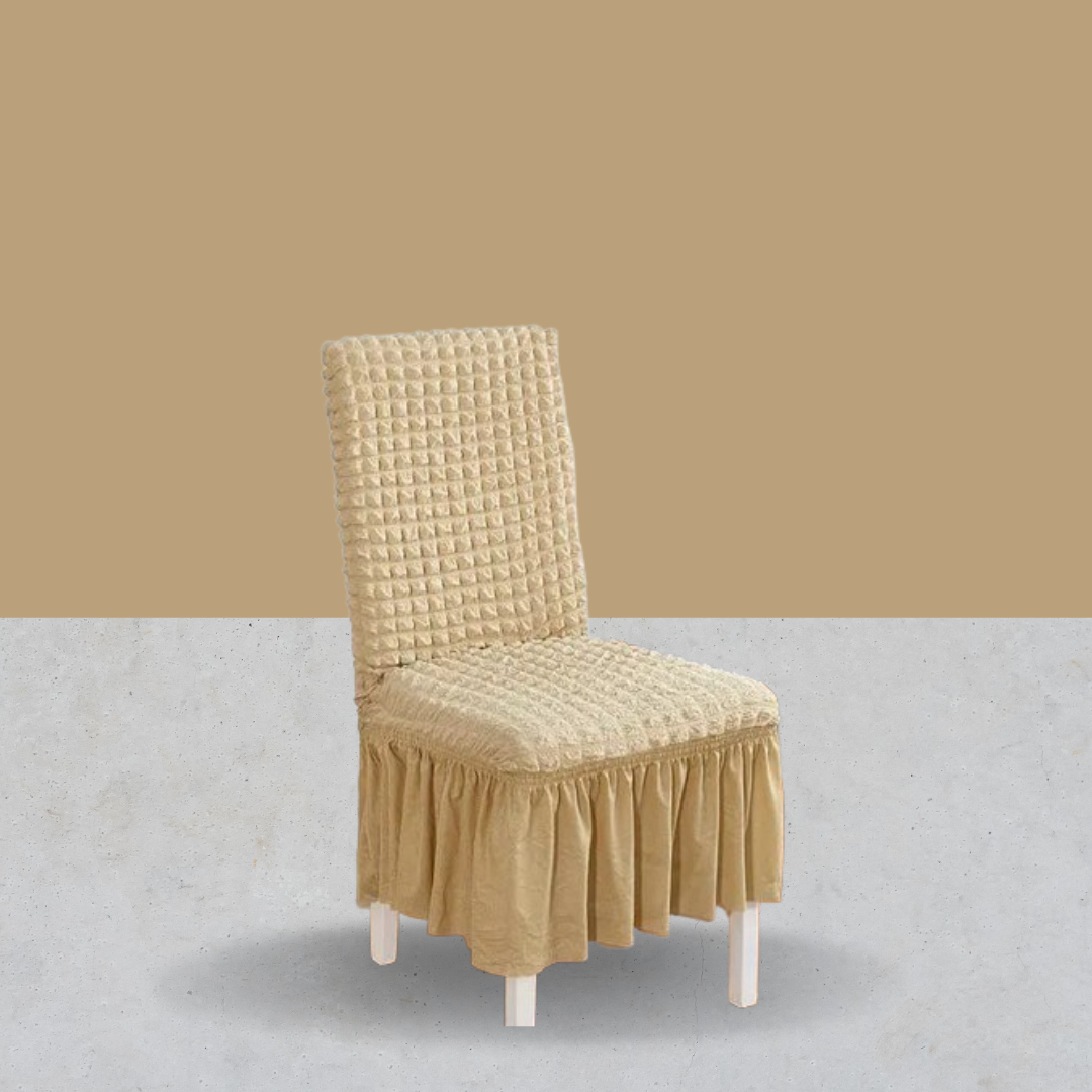 Stoelhoezen - ChairGlam - Ruffle Design - Elegante Eetkamertransformatie