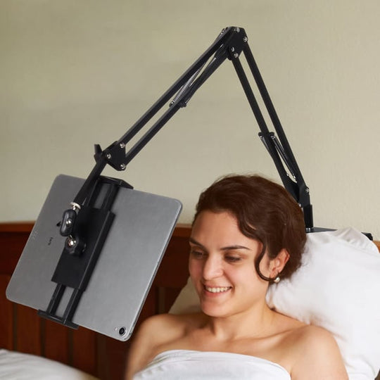 Apparaathouder - FlexiHold - 360° Draaibaar Ontwerp - Handsfree Comfort naast het Bed