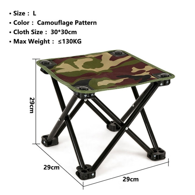 Opvouwbare Kruk - MiniFold - Compact Ontwerp - Draagbaar Comfort