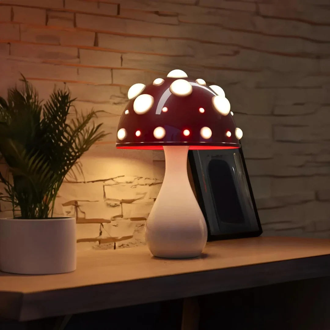 Slaapkamerlamp - GlowMush - Paddenstoel ontwerp - Rustige sfeer