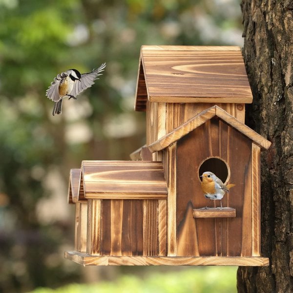 Vogelhuisje - Nesty - Pastorale Stijl - Buiten Decoratie