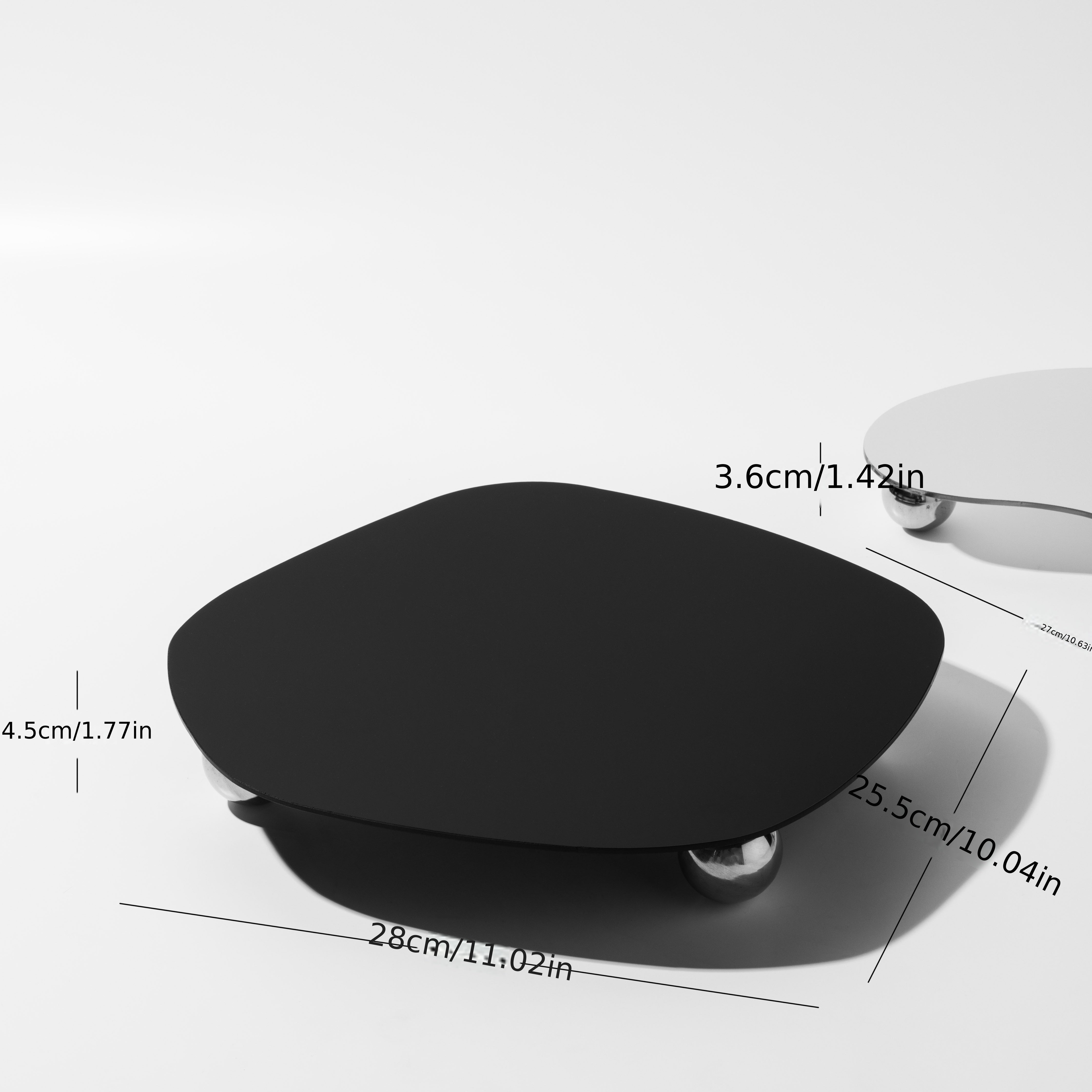 Geometrische Dienblad - Luxura - Acryl Ontwerp - Voor Kaarsen & Geursticks