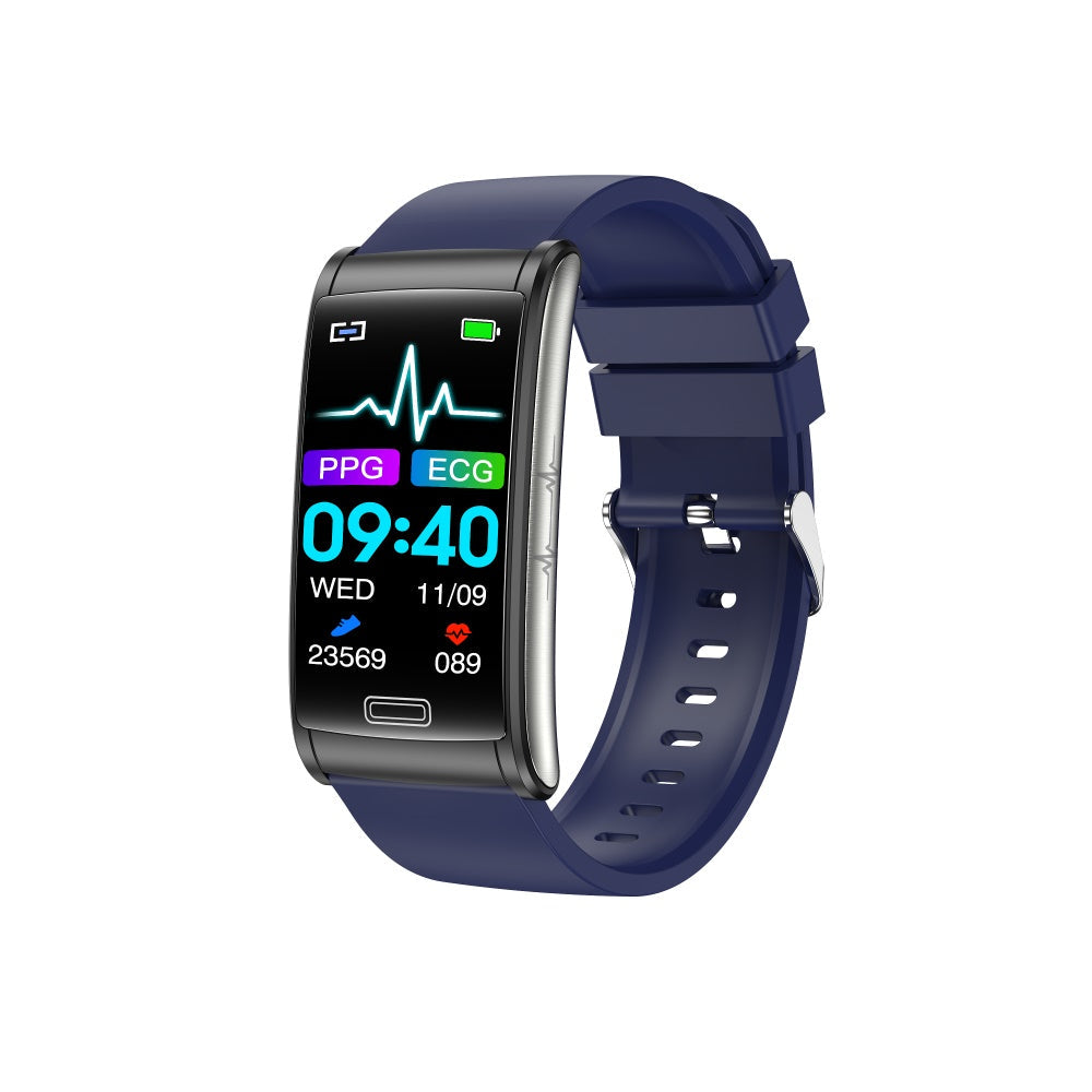 Gezondheidsarmband - BioTrack - 3-Kanaals ECG & Bloedmonitoring - Slim & Uitgebreid