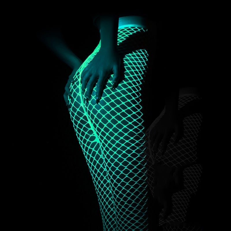 Visnetkousen - Glowtights - Luminous ontwerp - Comfortabele pasvorm