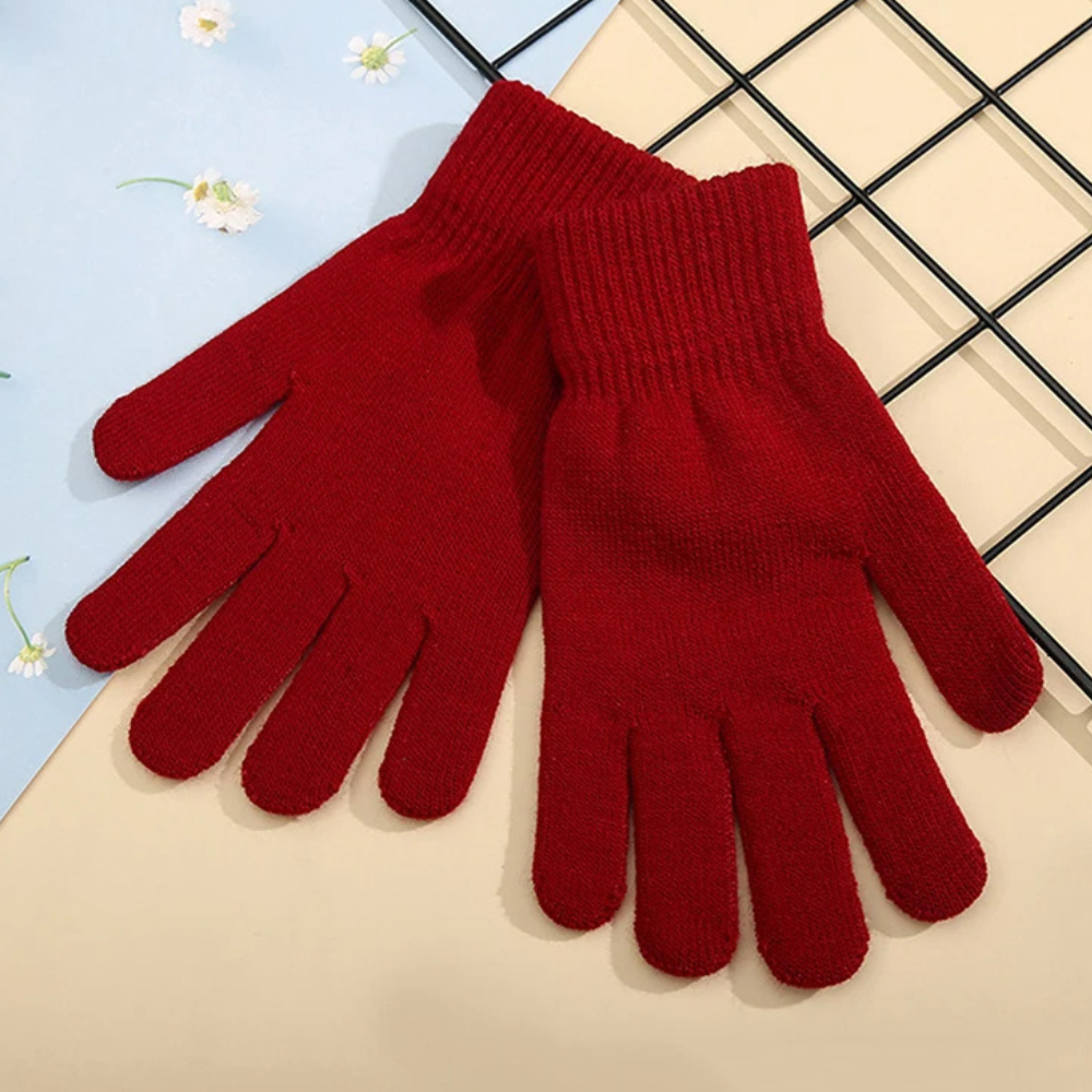 Heren Wol Handschoenen - WarmGrip - Thermisch & Touchscreen Compatibel - Winterklaar