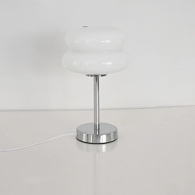 Tafellamp - Glas - Sfeerlamp - sfeerlicht - Elegant - Woonsupply - Decoratieve Verlichting