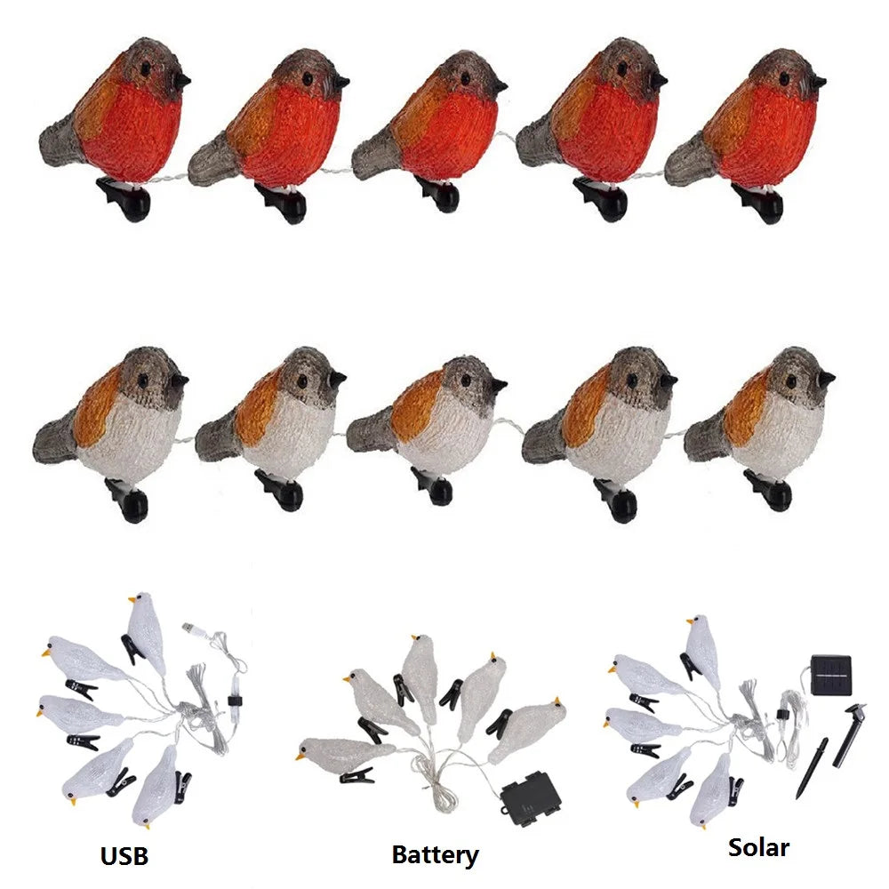 Sfeerverlichting - BirdGlow - Betoverend Ontwerp - Magische Sfeer