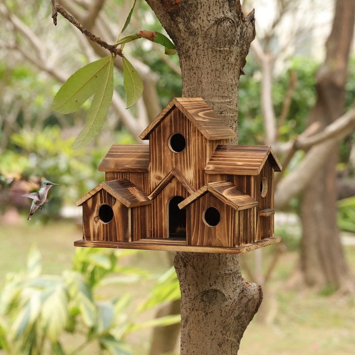 Vogelhuisje - Nesty - Pastorale Stijl - Buiten Decoratie