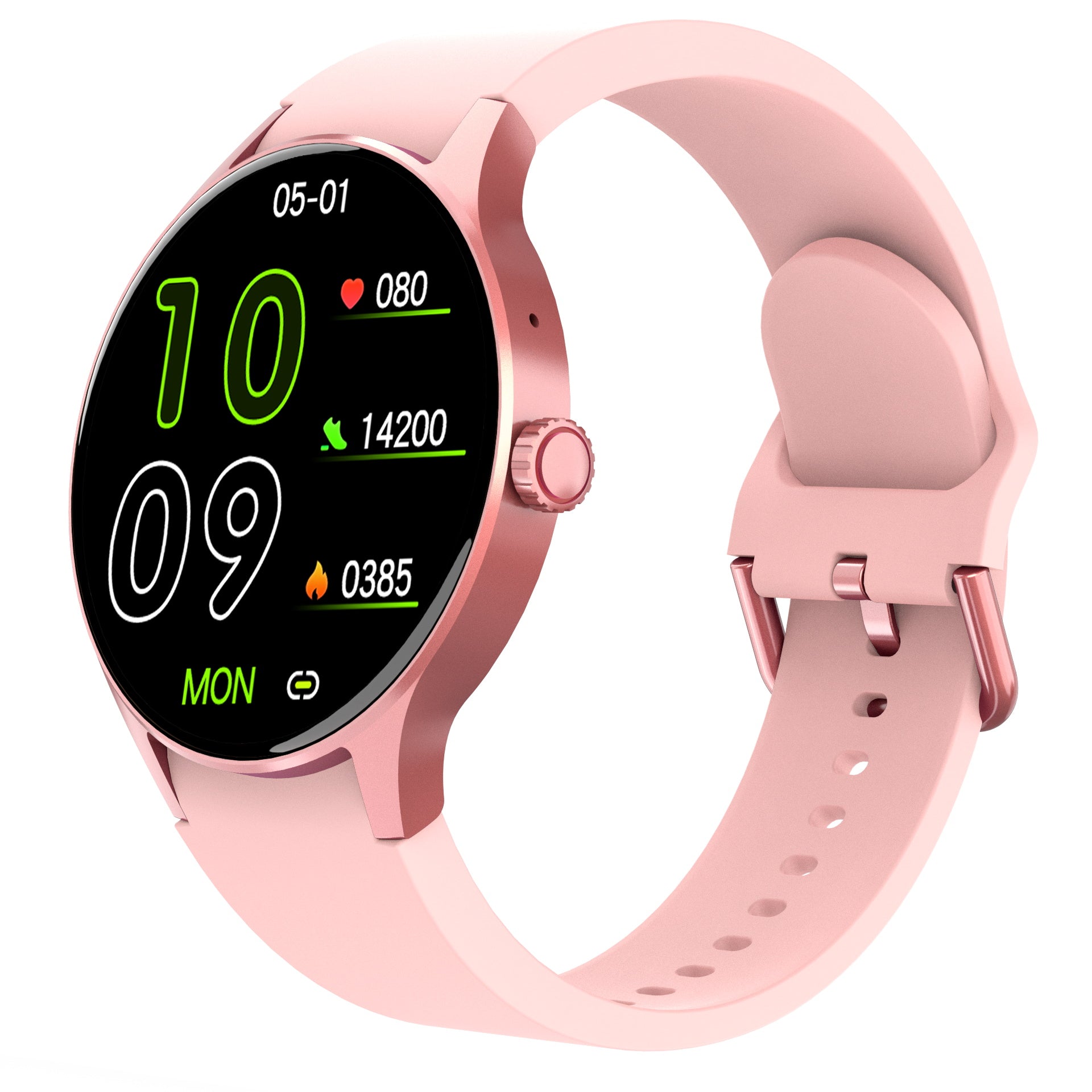 Smartwatch - GlucoSense - AMOLED Scherm - Bloedglucose & Gezondheidsmonitoring