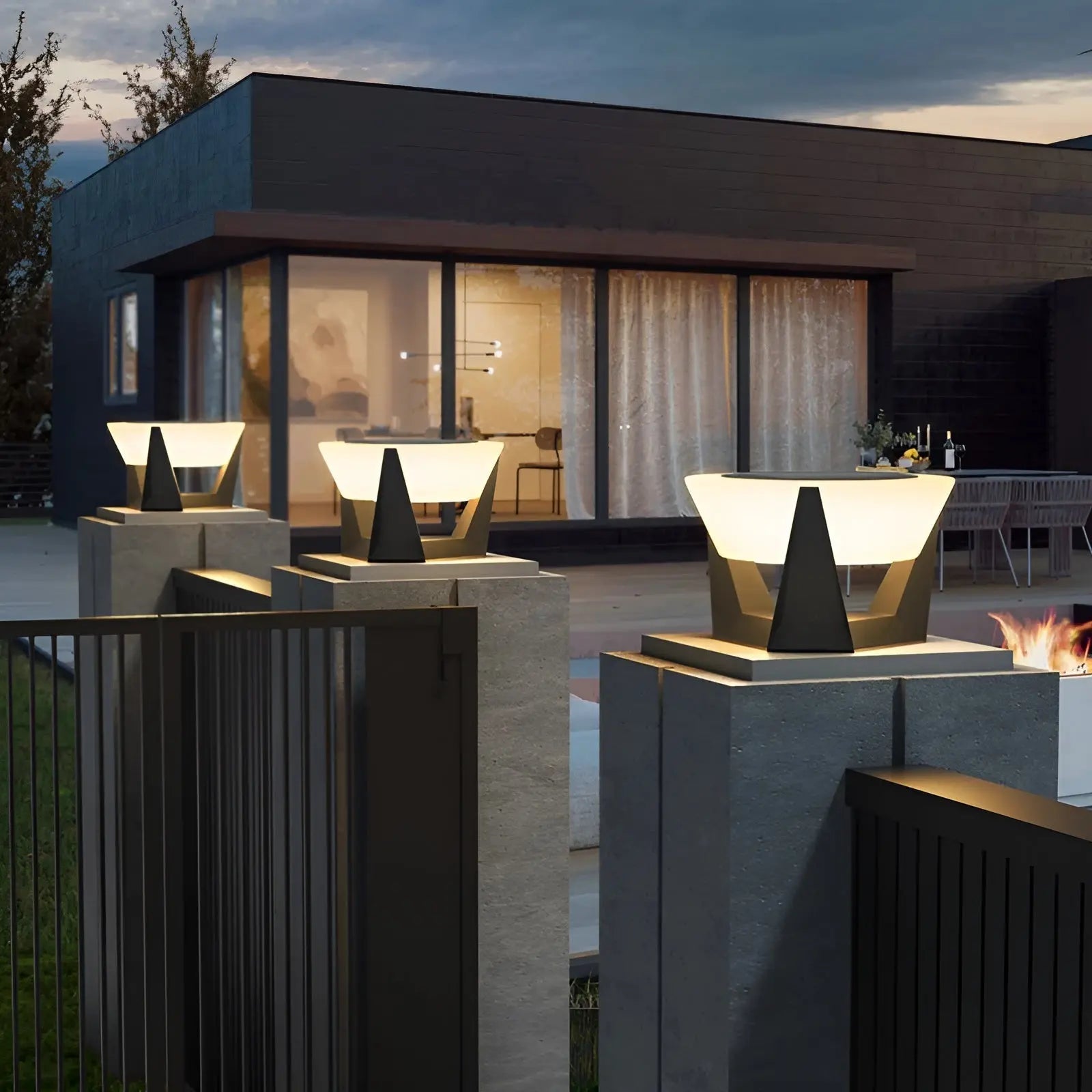 Zonnewijzer Tuinlamp - SolarGlow - Japanse Ontwerp - Luxe Verlichting