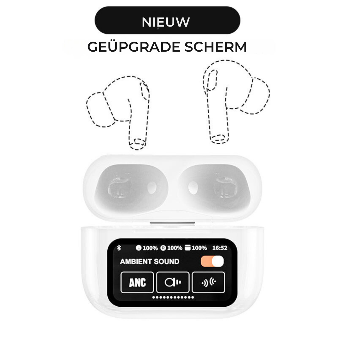 Bluetooth Oordopjes - SoundTouch - Geluidsreductie & Touch Display - Ingebouwde Microfoon