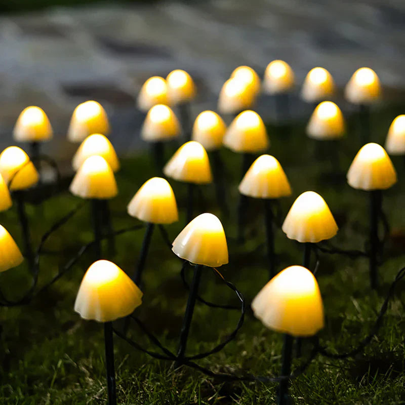 Tuinverlichting - SolarMushroom - Magisch LED Ontwerp - Gezellige Sfeer