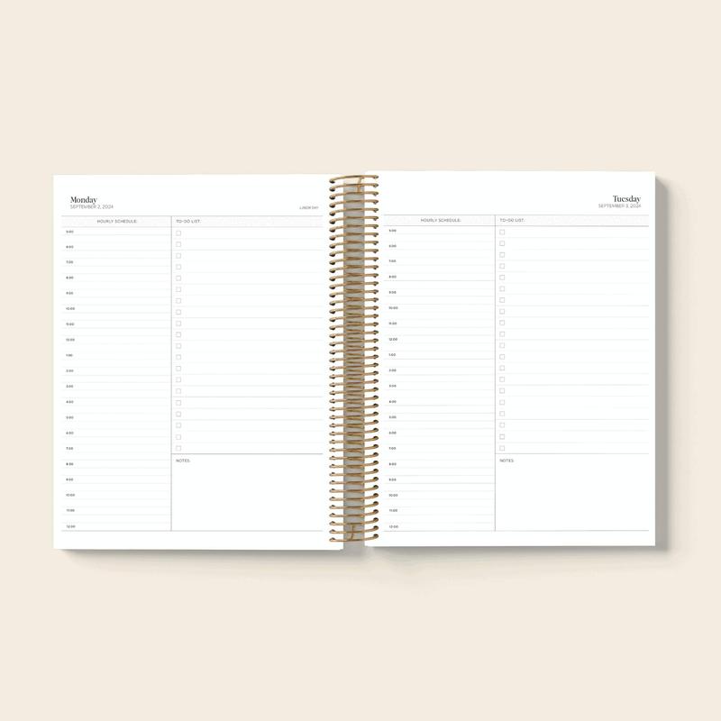 Jaarlijkse Planner - Plannix - Wetenschappelijke Kalender - Productiviteit Dagboek