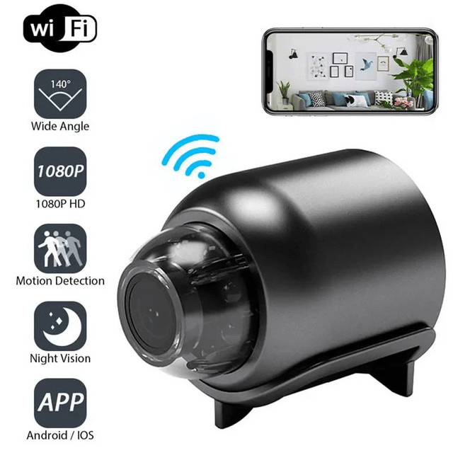 Mini WiFi Camera - CamGuard - Nachtzicht - Bewegingsdetectie