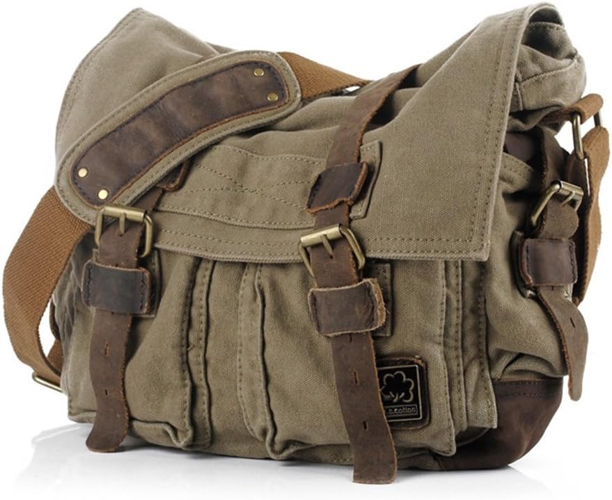 Messenger Bag - RetroGuard - Vintage Militaire Stijl - Duurzaam Canvas