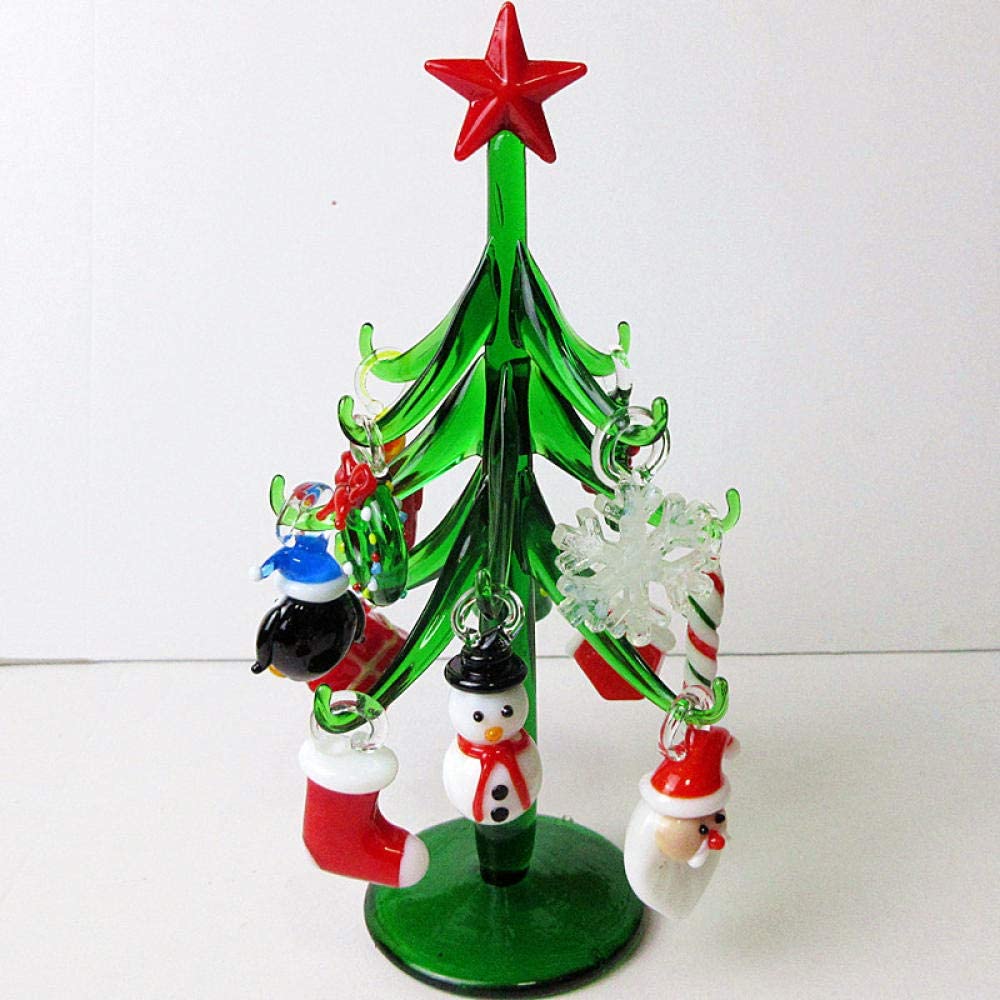 Kerstboom - MuranoGlow - Handgemaakt Murano Glas - Elegante Feestdecoratie