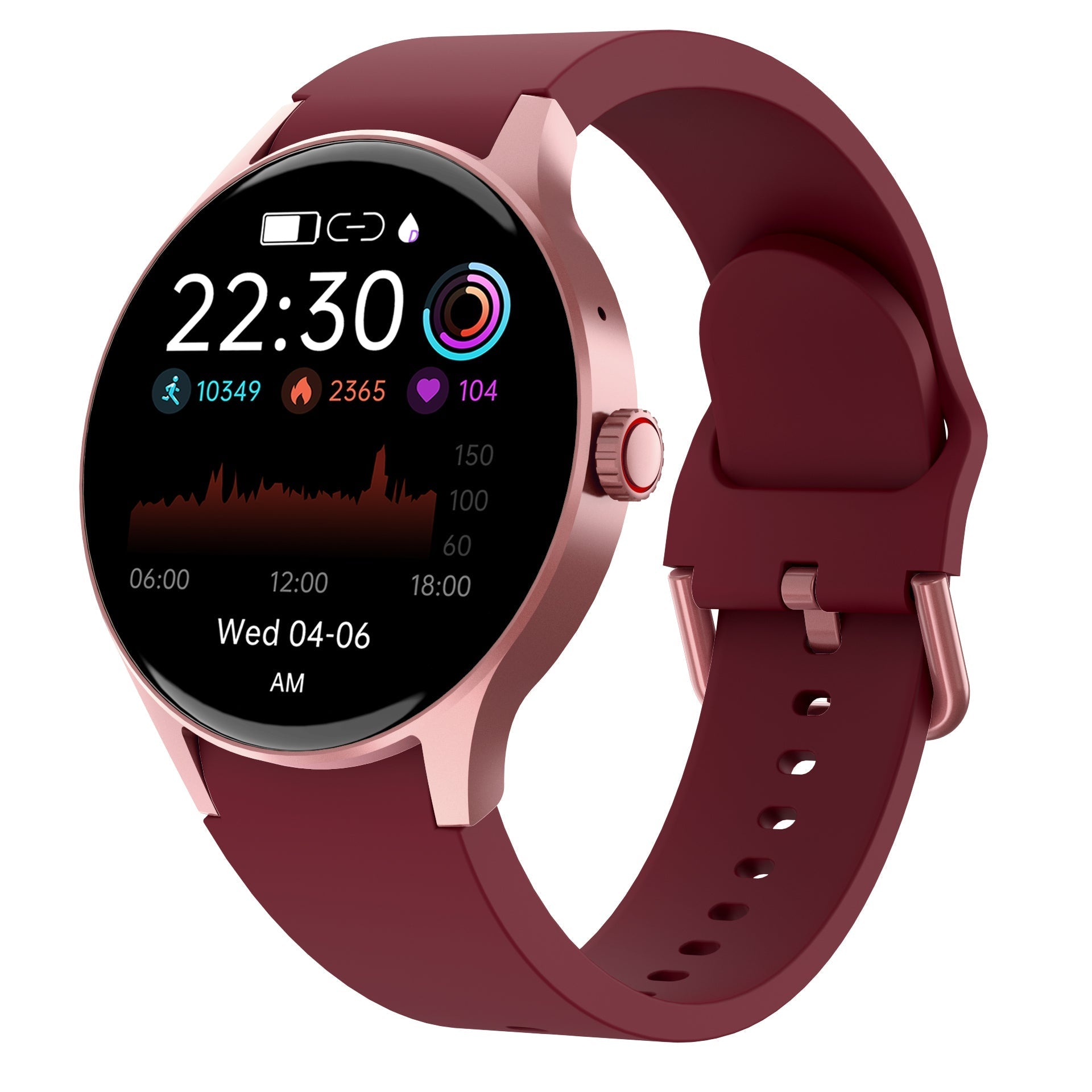 Smartwatch - Gezondheidsmeten - Bloedglucose Monitor - Waterdichte Fitness Tracker