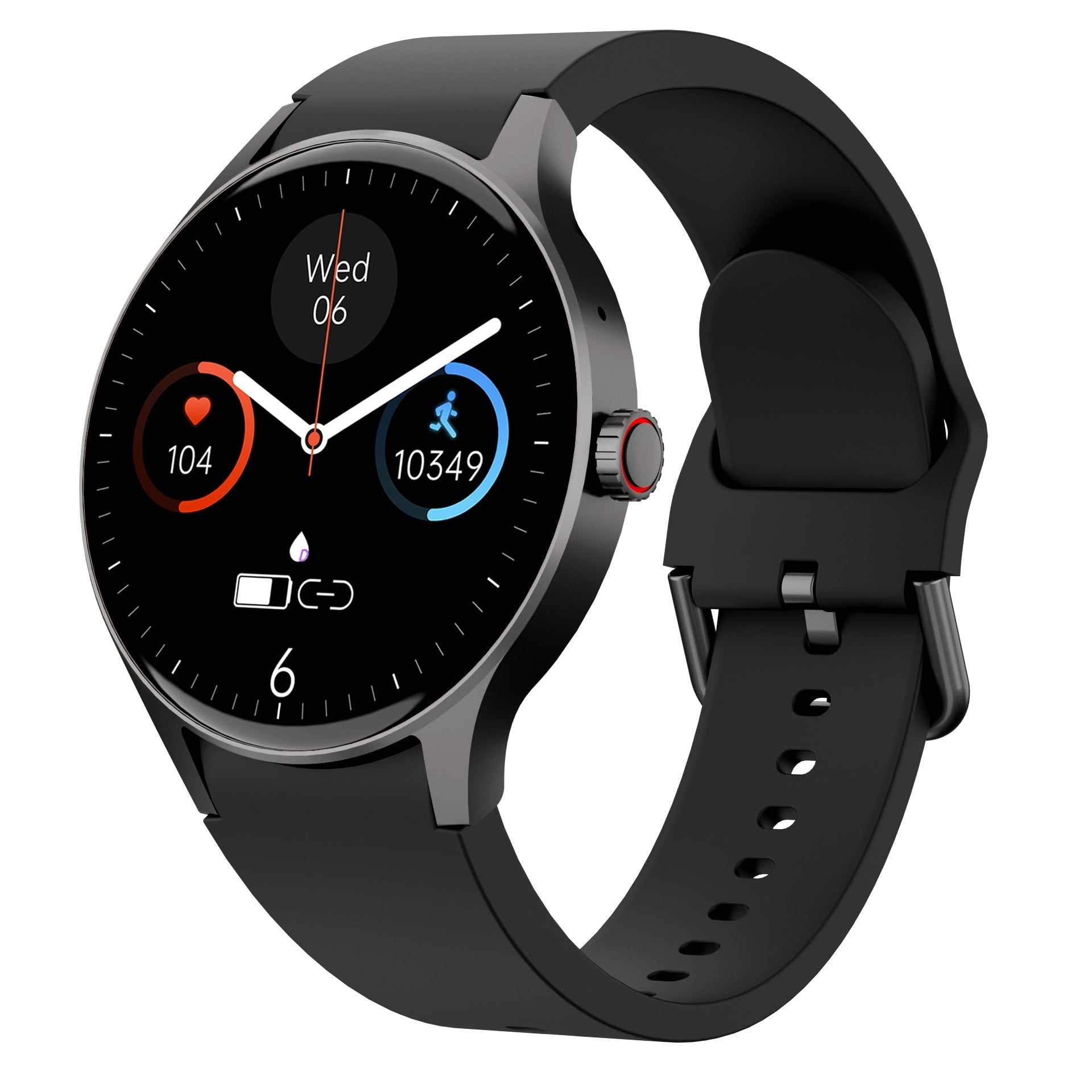 Smartwatch - GlucoSense - AMOLED Scherm - Bloedglucose & Gezondheidsmonitoring