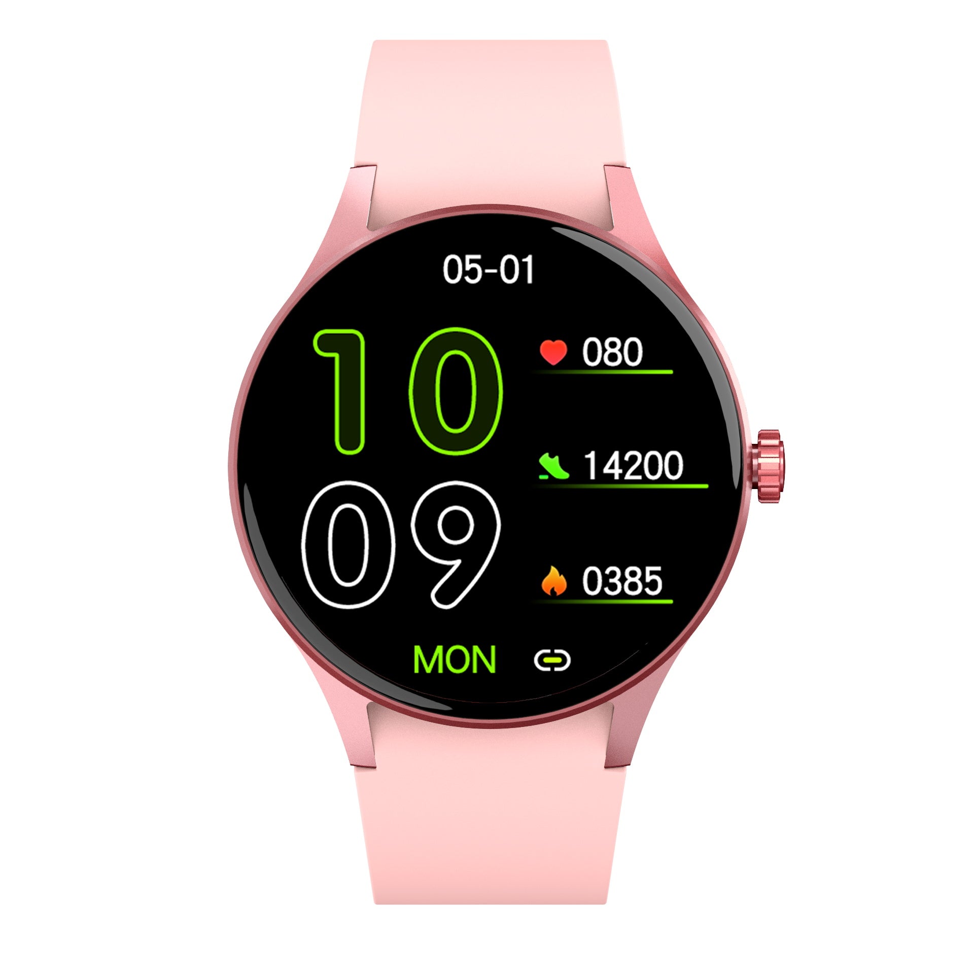 Smartwatch - GlucoSense - AMOLED Scherm - Bloedglucose & Gezondheidsmonitoring